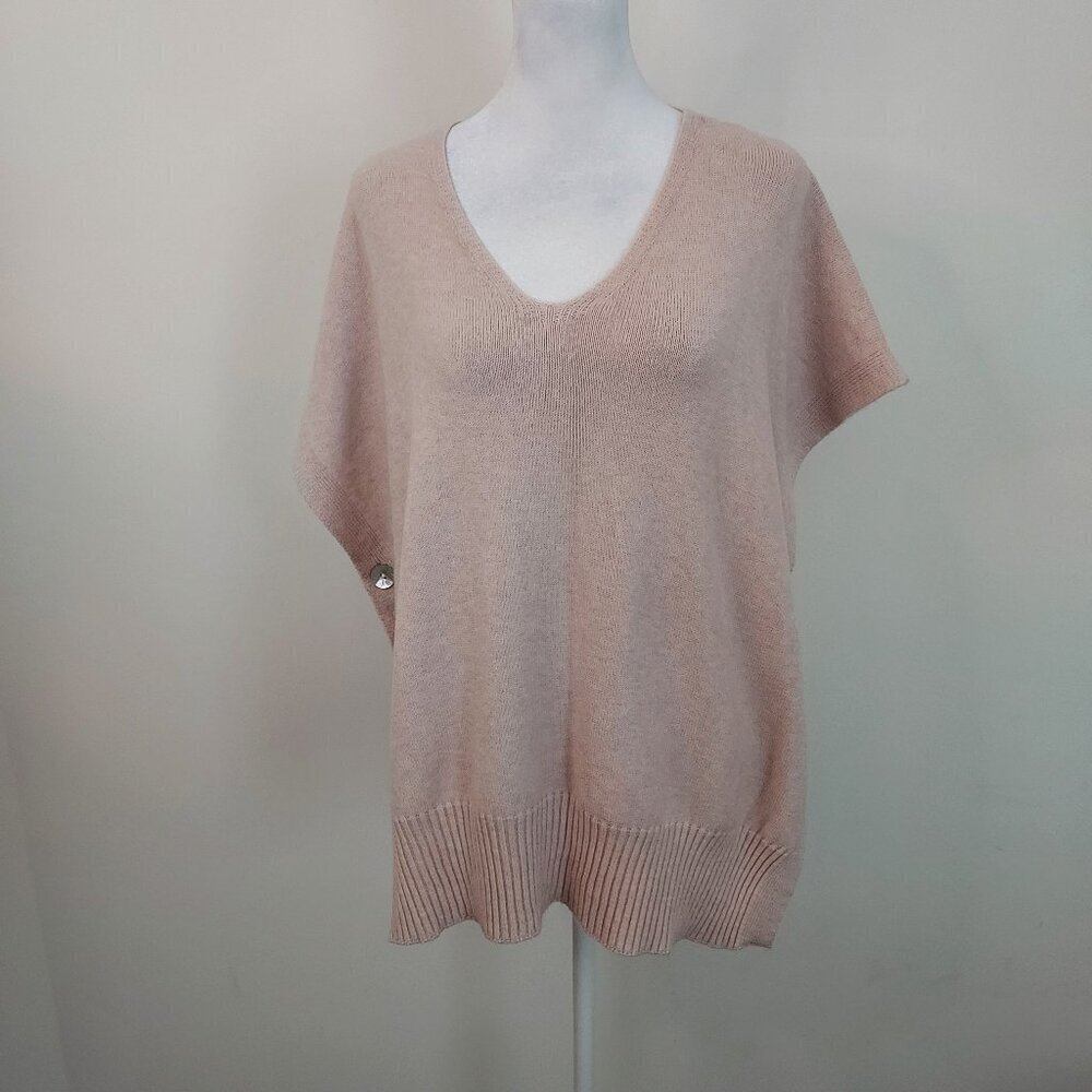 Cobblestone Living V-Neck Poncho One Size Fits Most